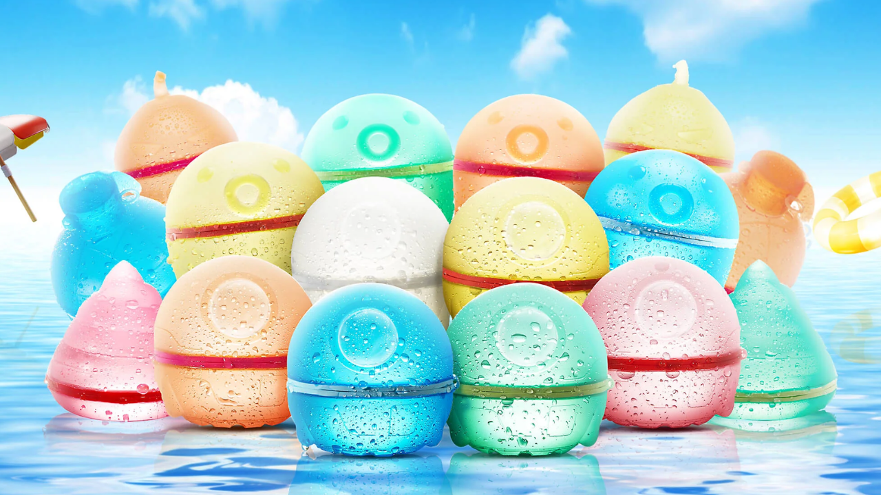 What Are Reusable Water Balloons In The Shape Of Grenades?