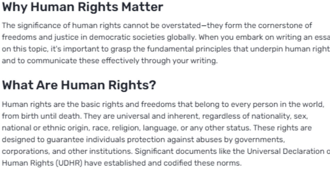 Why Are Human Rights Considered Fundamental in Modern Societies?