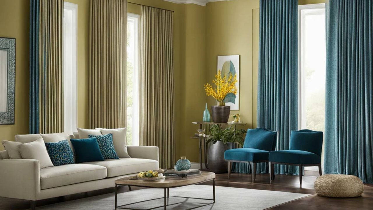 How Matching Curtains and Furniture Decorate House Interior